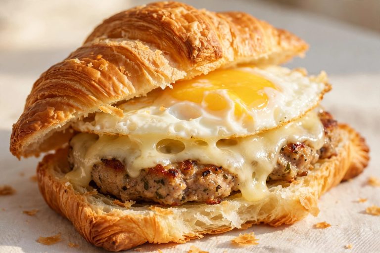 Sausage, Egg & Swiss Croissant – Price, Calories & Nutrition (2026)